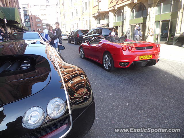 Bugatti Veyron spotted in London, United Kingdom