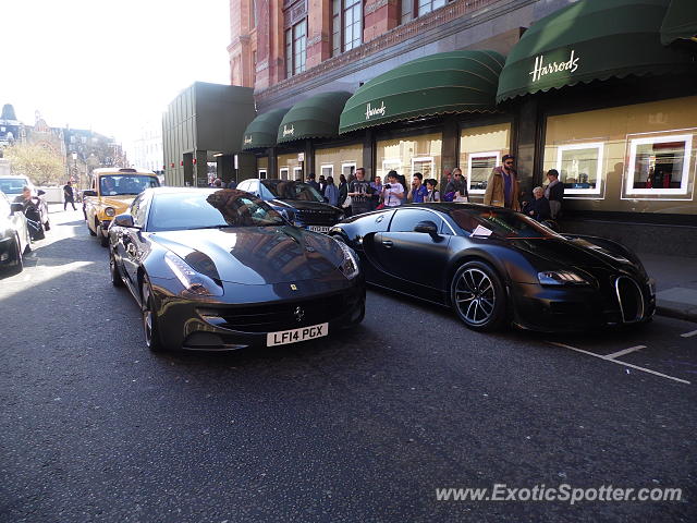 Bugatti Veyron spotted in London, United Kingdom