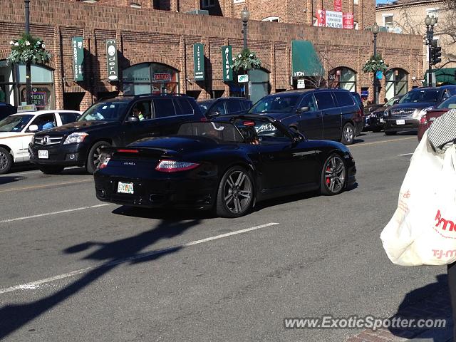 Porsche 911 Turbo spotted in Washington DC, Virginia