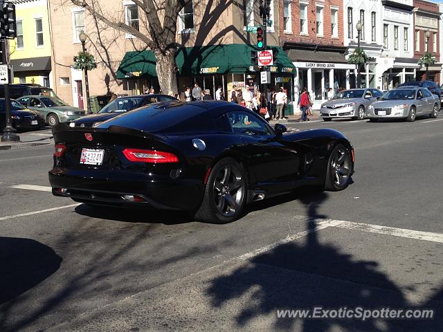 Dodge Viper spotted in Washington DC, Virginia