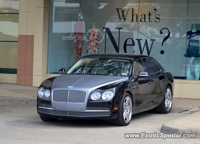 Bentley Continental spotted in Dallas, Texas