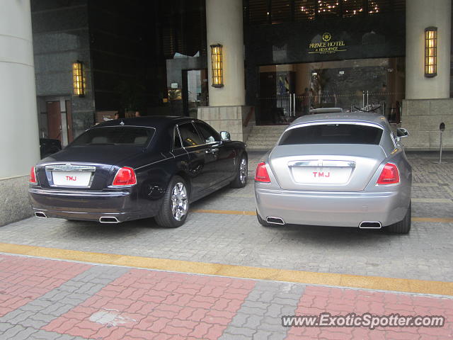 Rolls Royce Wraith spotted in Kuala Lumpur, Malaysia