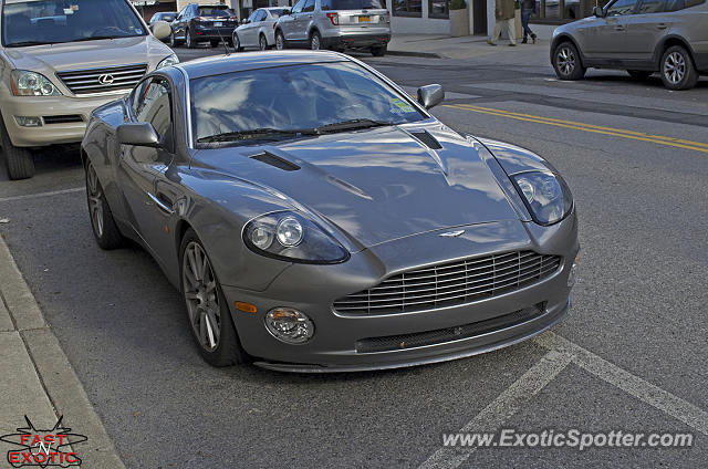 Aston Martin Vanquish spotted in Greenwich, Connecticut