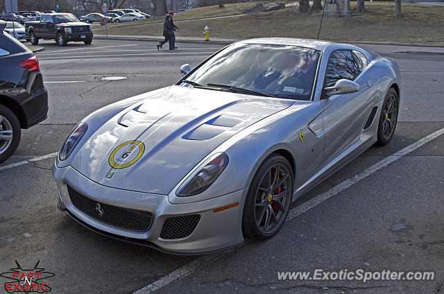 Ferrari 599GTO spotted in Greenwich, Connecticut