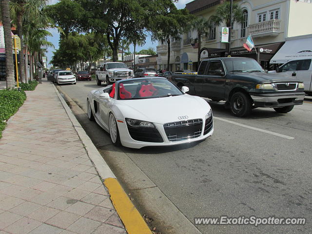 Audi R8 spotted in Fort Lauderdale, Florida