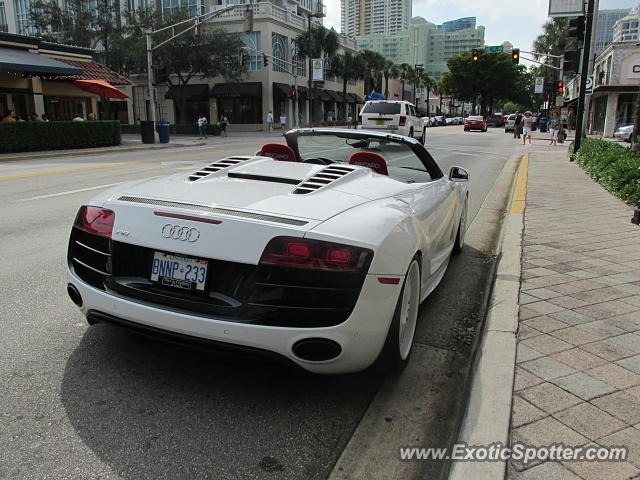 Audi R8 spotted in Fort Lauderdale, Florida