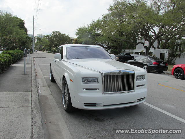 Rolls Royce Phantom spotted in Fort Lauderdale, Florida