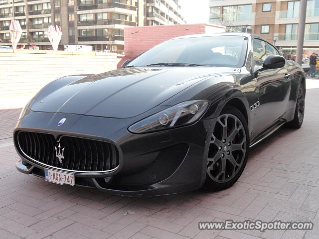 Maserati GranTurismo spotted in Knokke-Heist, Belgium