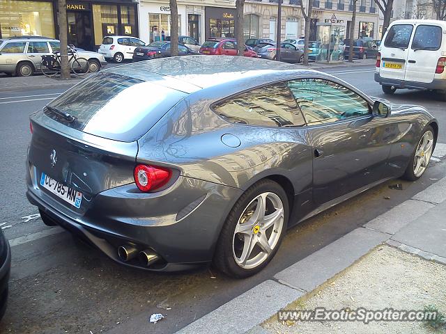 Ferrari FF spotted in Paris, France