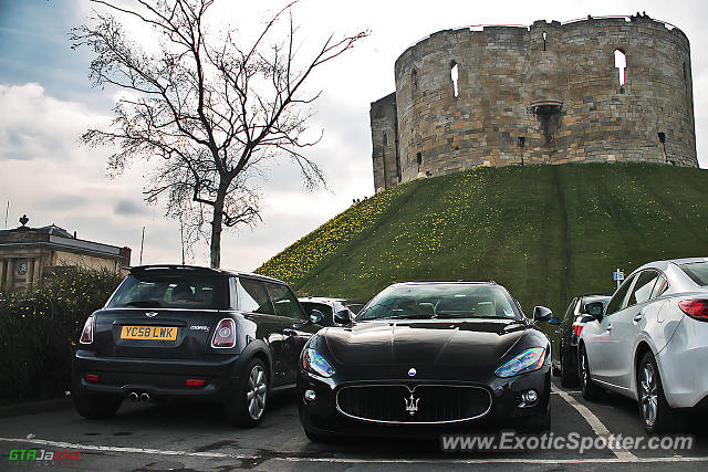 Maserati GranTurismo spotted in York, United Kingdom