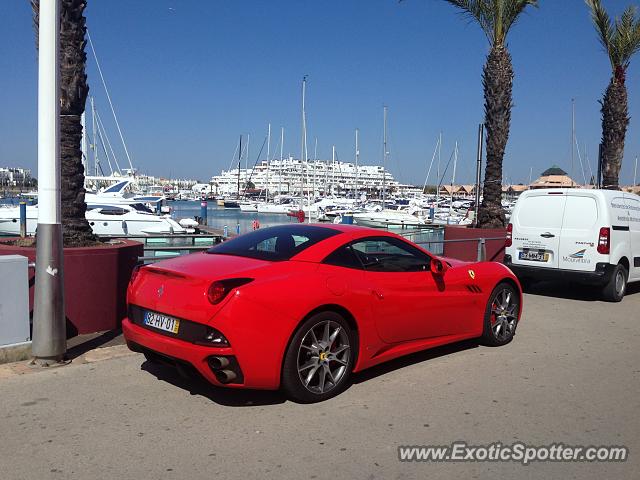 Ferrari California spotted in Vilamoura, Portugal