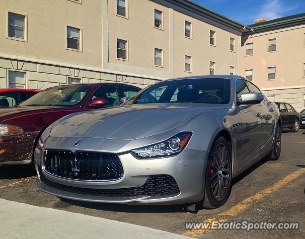 Maserati Ghibli spotted in Columbus, Ohio