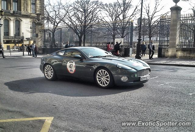 Aston Martin Vanquish spotted in Paris, France