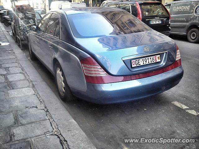 Mercedes Maybach spotted in Paris, France