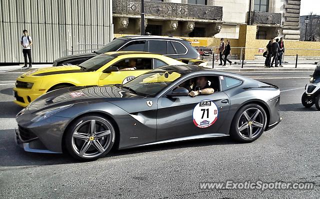 Ferrari F12 spotted in Paris, France