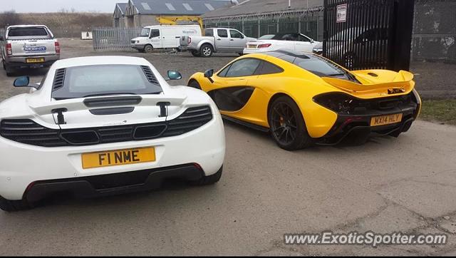 Mclaren P1 spotted in Hartlepool, United Kingdom