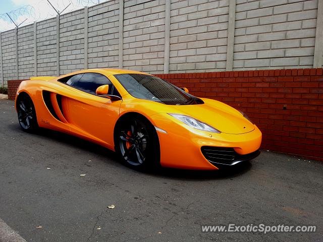 Mclaren MP4-12C spotted in Bedfordview, South Africa