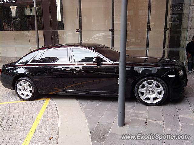 Rolls Royce Ghost spotted in Kuala Lumpur, Malaysia