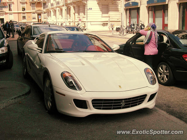 Ferrari 599GTB spotted in Geneva, Switzerland