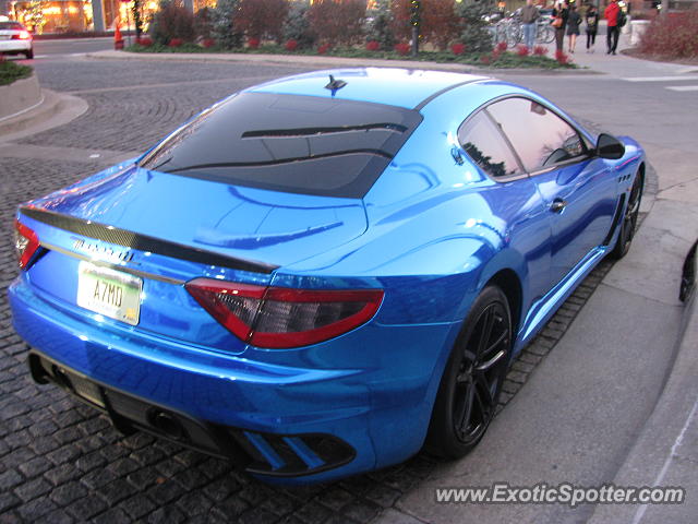 Maserati GranTurismo spotted in Cherry creek, Colorado