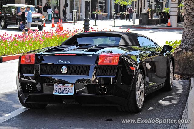 Lamborghini Gallardo spotted in San Jose, California