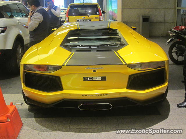 Lamborghini Aventador spotted in Kuala Lumpur, Malaysia