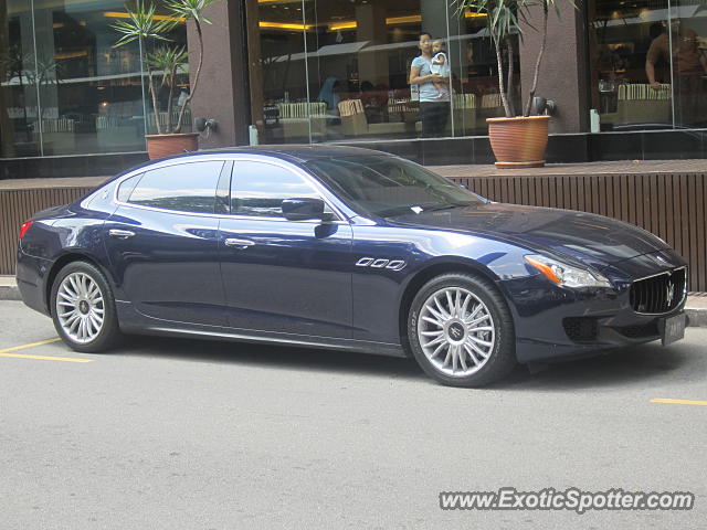 Maserati Quattroporte spotted in Kuala Lumpur, Malaysia