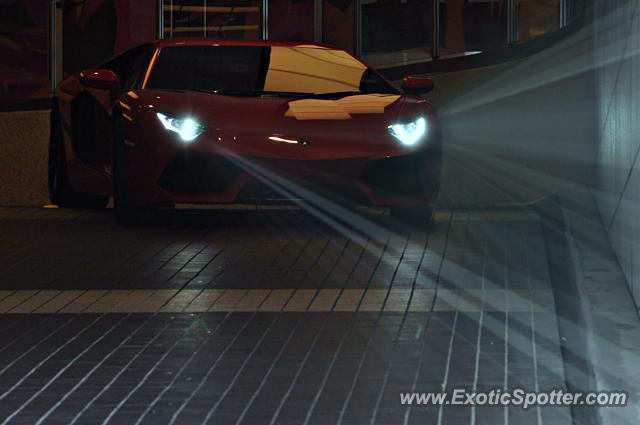 Lamborghini Aventador spotted in Bukit Bintang KL, Malaysia