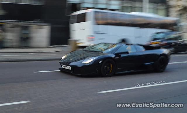 Lamborghini Murcielago spotted in London, United Kingdom