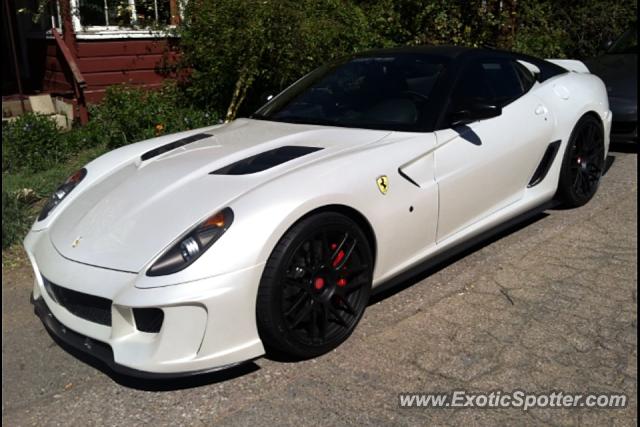 Ferrari 599GTO spotted in Julian, California