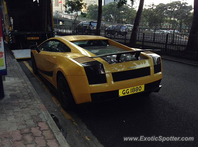 Lamborghini Gallardo spotted in Hong Kong, China