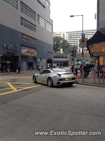 Ferrari California spotted in Hong Kong, China