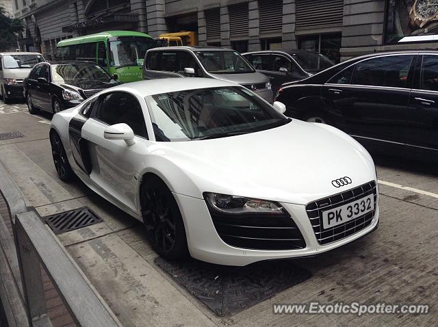 Audi R8 spotted in Hong Kong, China