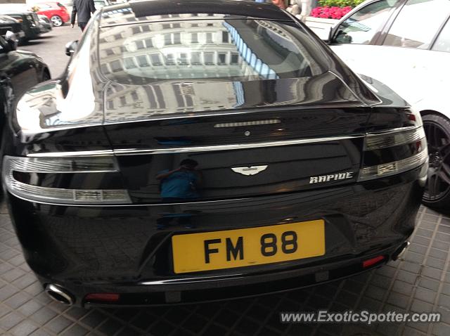 Aston Martin Rapide spotted in Hong Kong, China