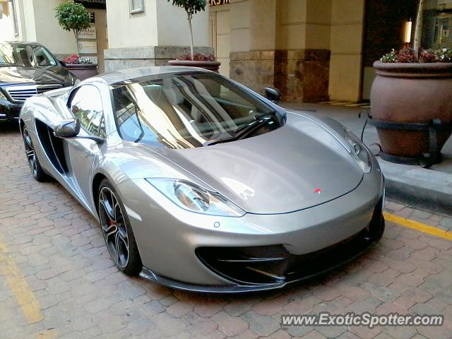 Mclaren MP4-12C spotted in Sandton, South Africa