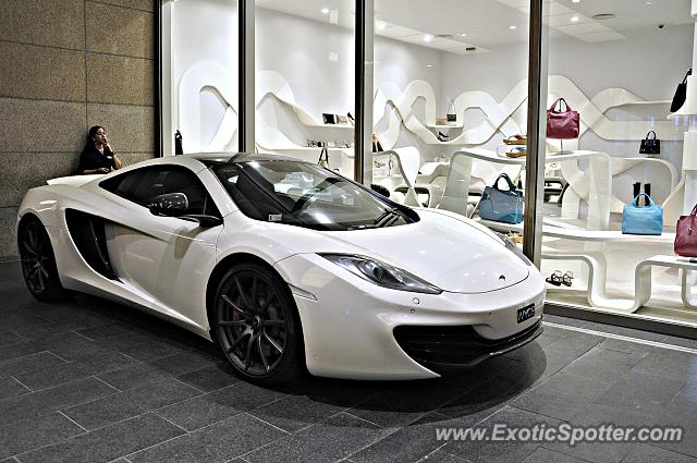 Mclaren MP4-12C spotted in Bukit Bintang KL, Malaysia