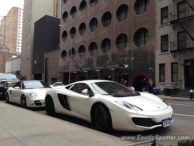 Mclaren MP4-12C spotted in New York City, New York