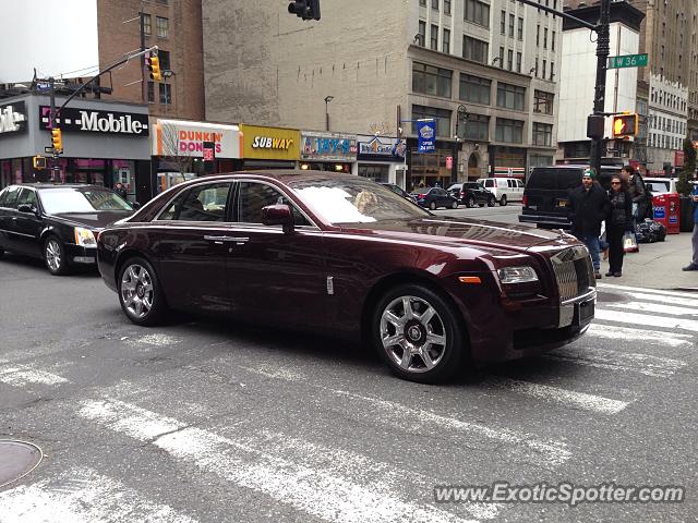 Rolls Royce Ghost spotted in New York City, New York