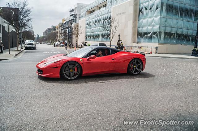 Ferrari 458 Italia spotted in Beverly Hills, California