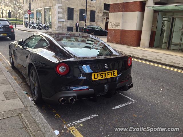 Ferrari F12 spotted in London, United Kingdom