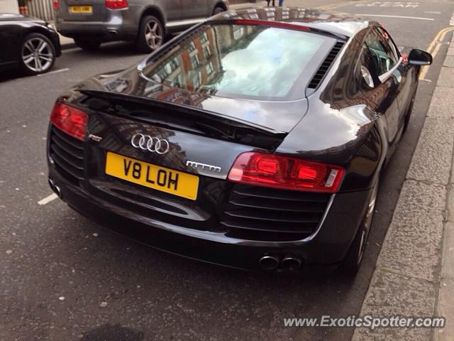 Audi R8 spotted in London, United Kingdom