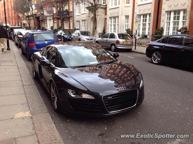 Audi R8 spotted in London, United Kingdom