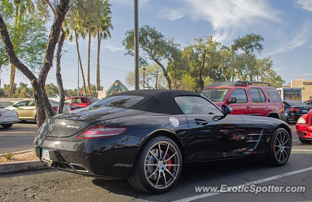 Mercedes SLS AMG spotted in Scottsdale, Arizona