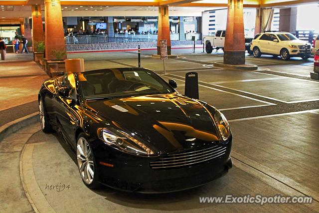 Aston Martin DB9 spotted in Scottsdale, Arizona