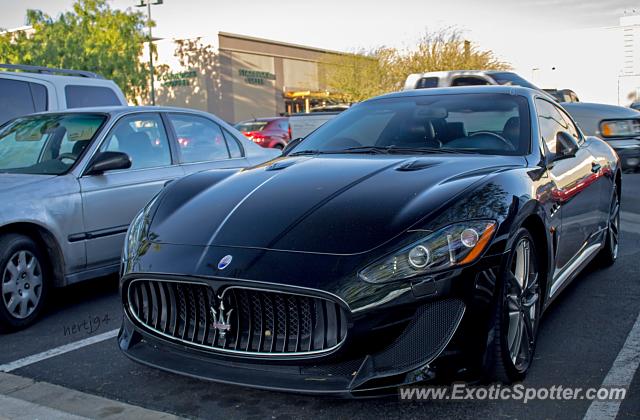 Maserati GranTurismo spotted in Scottsdale, Arizona