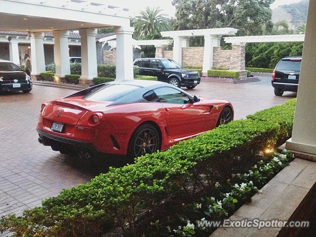 Ferrari 599GTO spotted in Laguna, California