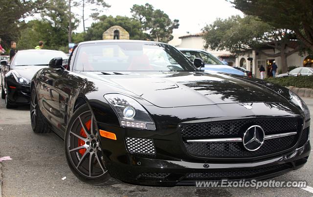 Mercedes SLS AMG spotted in Carmel, California