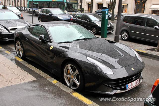 Ferrari F12 spotted in Paris, France