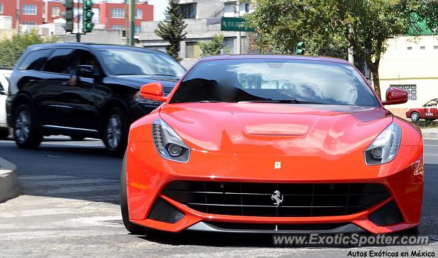 Ferrari F12 spotted in MexicoCity, Mexico