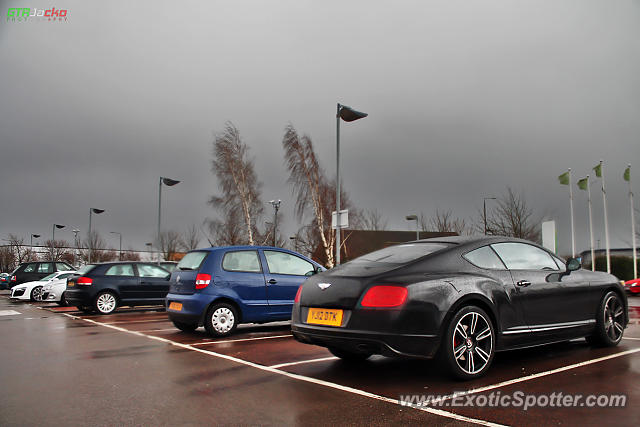 Bentley Continental spotted in Wakefield, United Kingdom